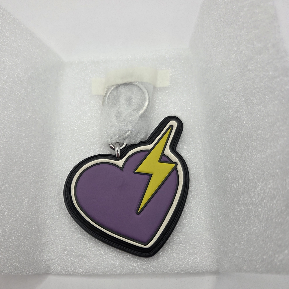 Coach Heart and Bolt Bag Charm